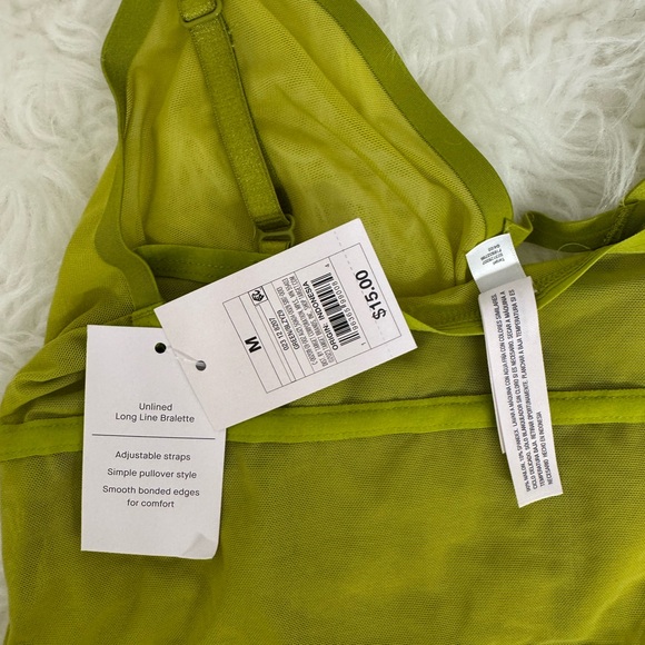 Auden Green Mesh Bralette - Picture 3 of 3